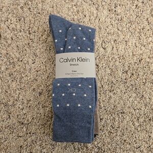 NWT Calvin Klein Men's Dress Socks 4 Pack
